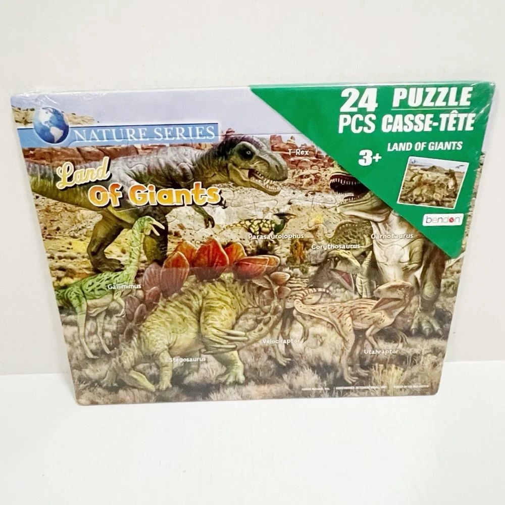 New nature series Kids 24 PCS puzzle Land of Giants age 3+
